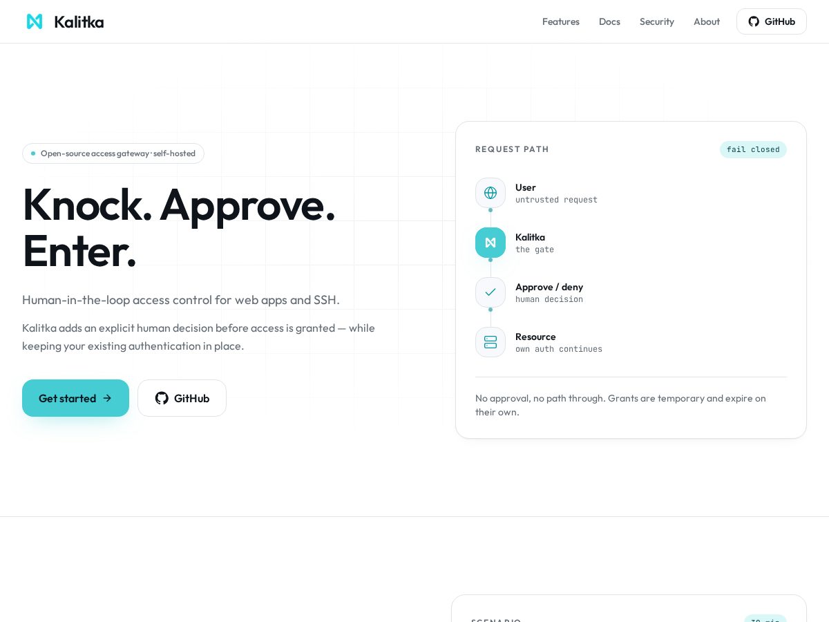 Landing-page snapshot of kalitka.app