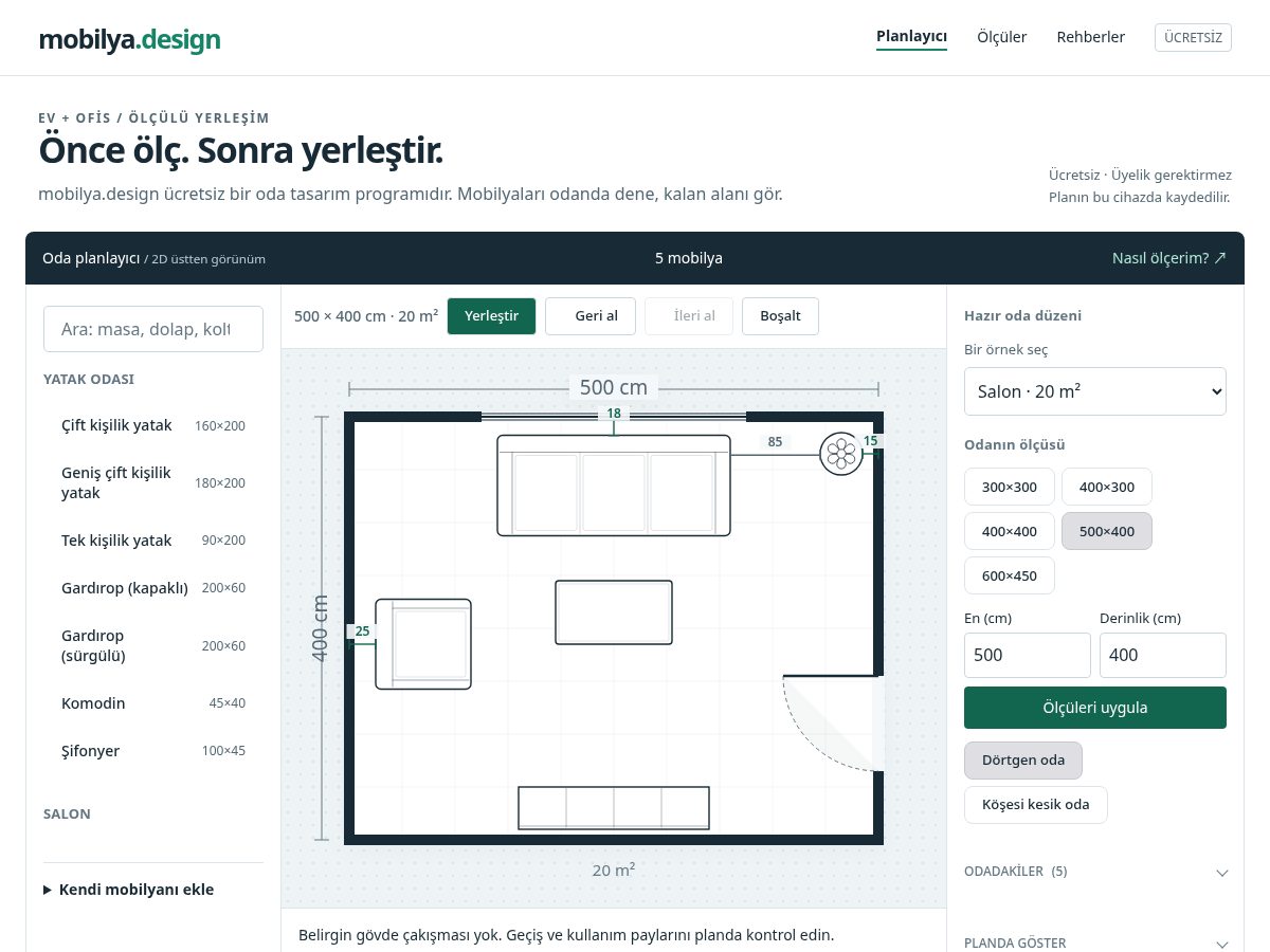 Landing-page snapshot of mobilya.design