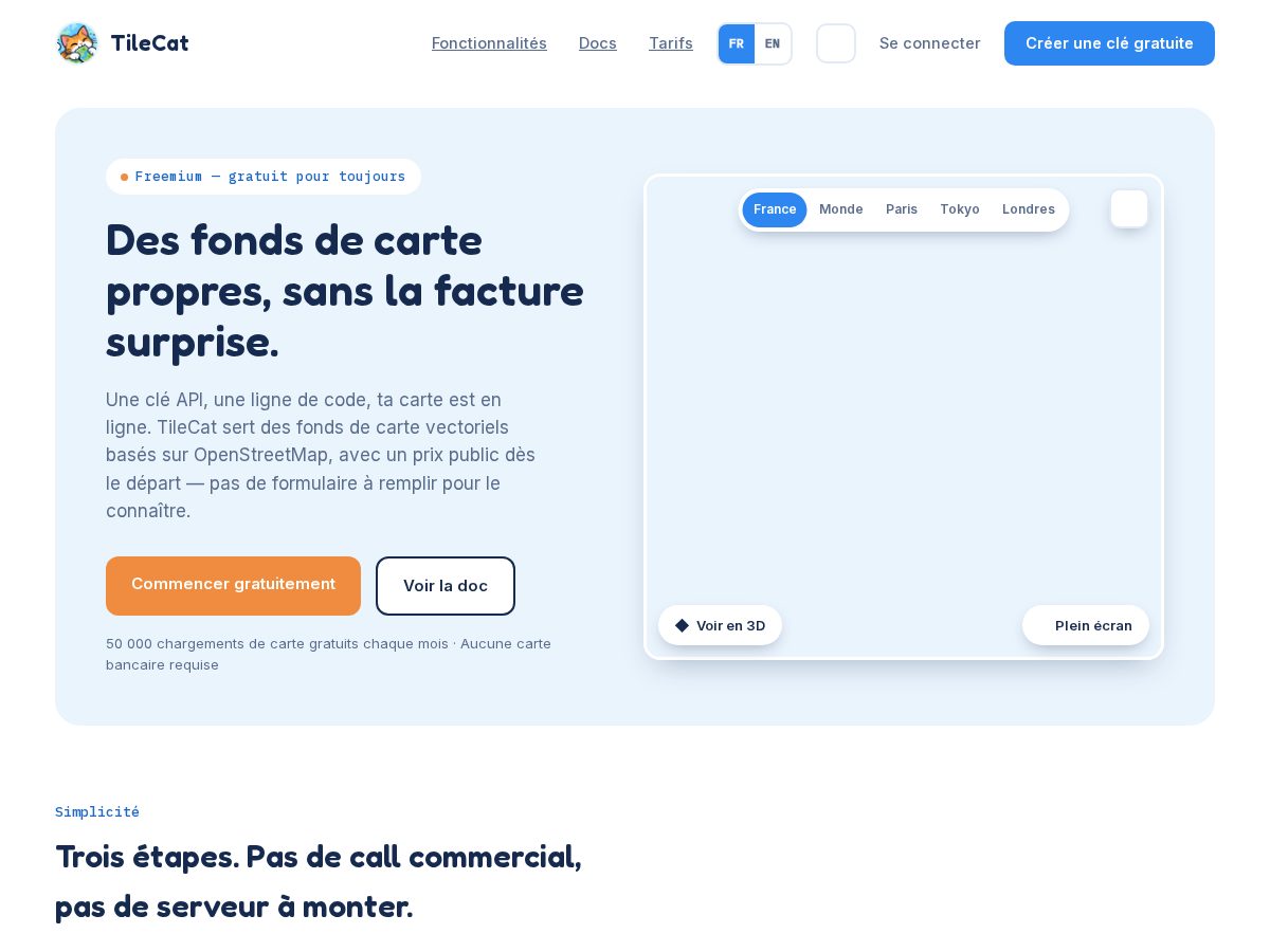 Landing-page snapshot of tile.cat