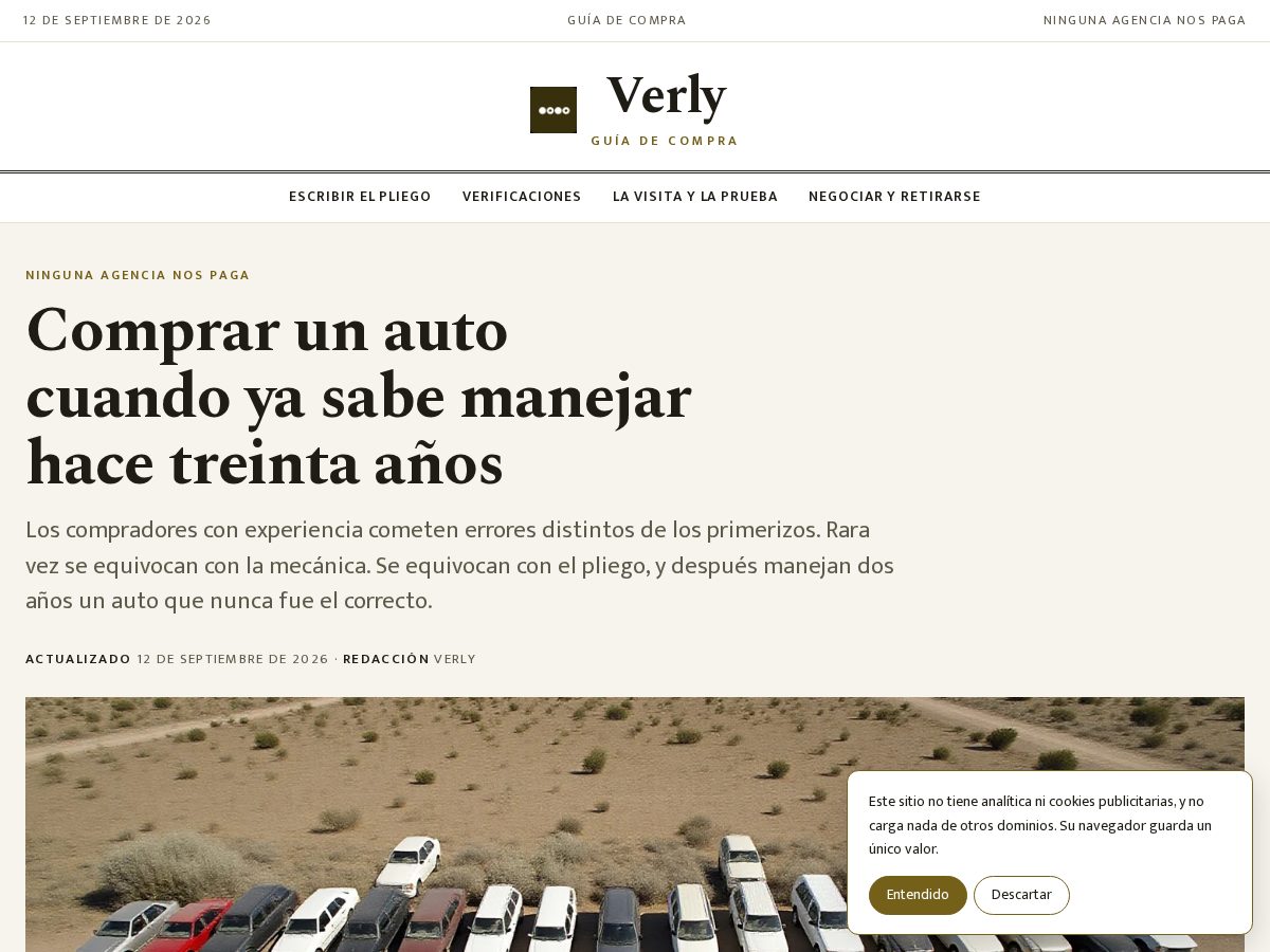 Landing-page snapshot of verly.org