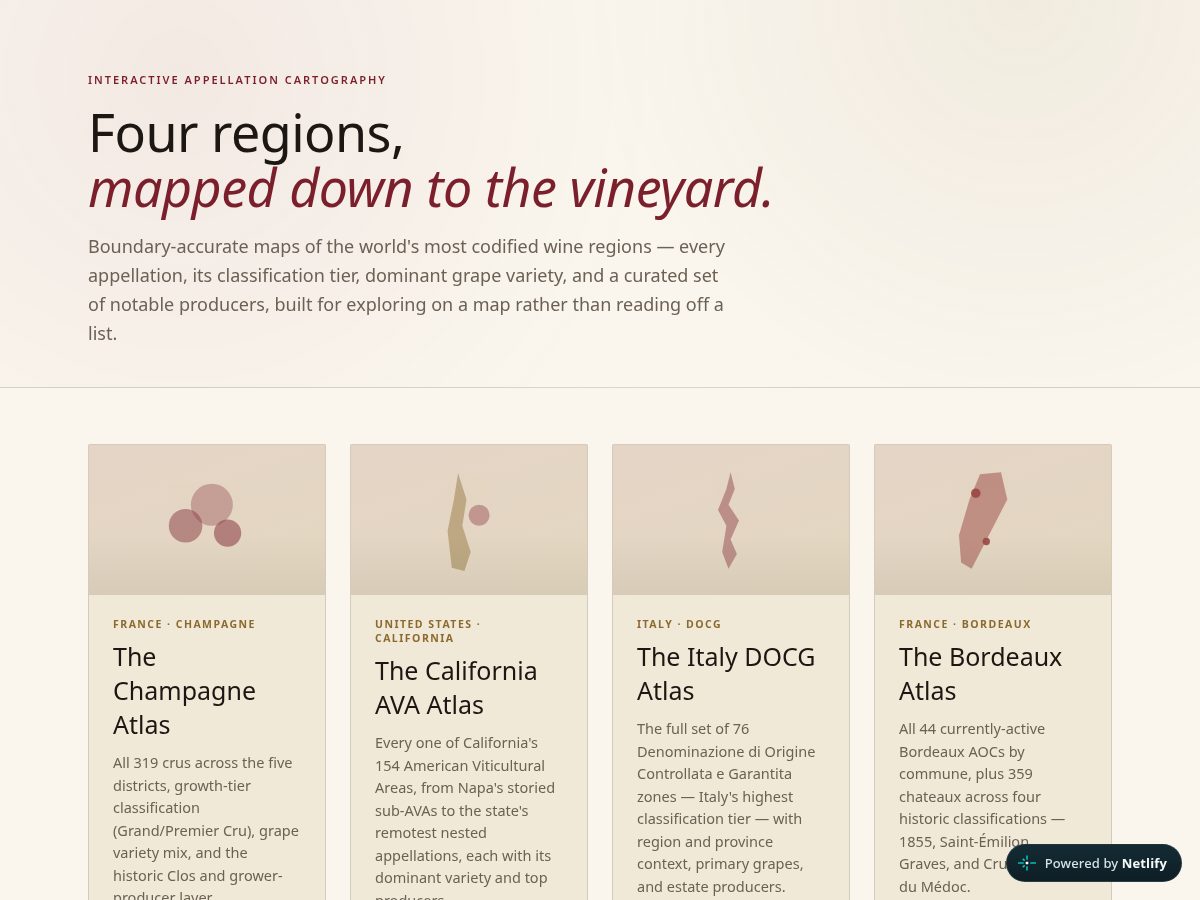Landing-page snapshot of wineatlas.app