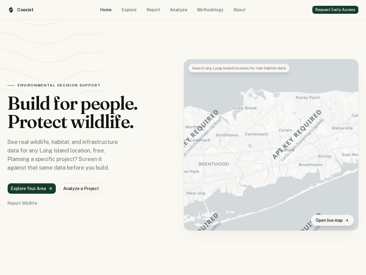 Landing-page snapshot of withcoexist.com
