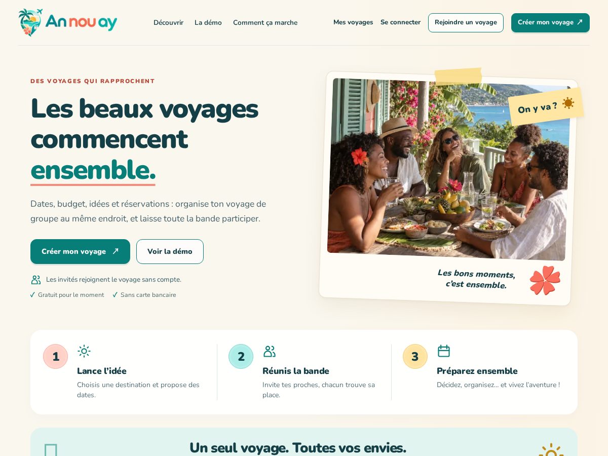Landing-page snapshot of annouay.app