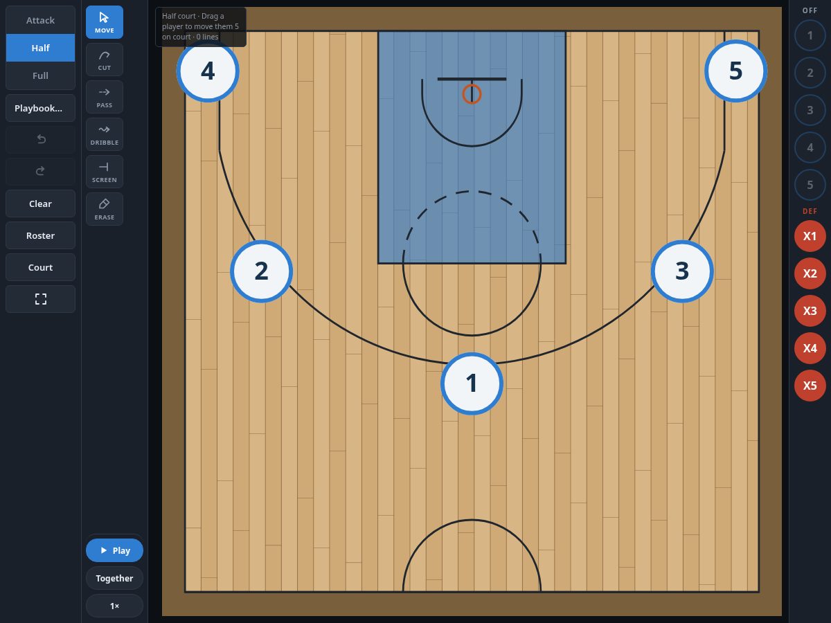 Landing-page snapshot of courtcoachapp.com