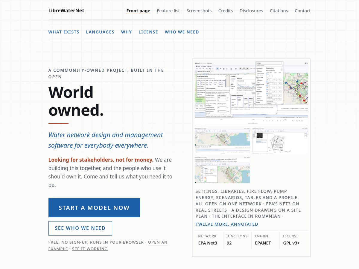 Landing-page snapshot of epanetpp.org