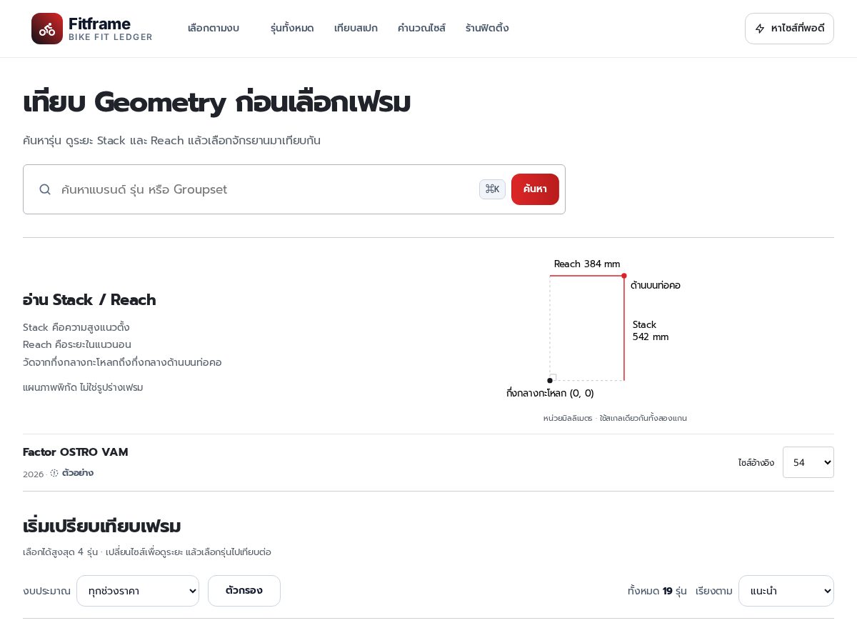 Landing-page snapshot of fitframe.dev