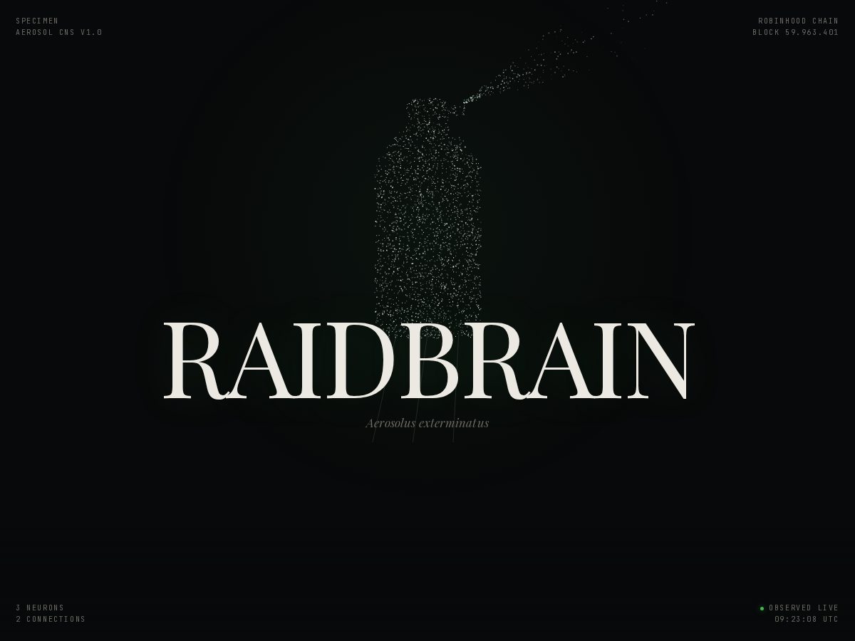 Landing-page snapshot of flykillerbrain.online