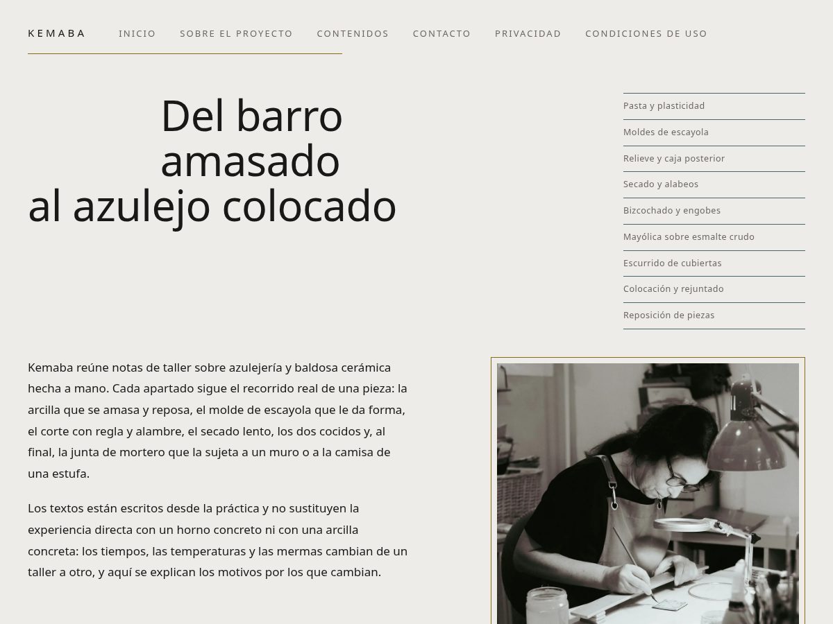 Landing-page snapshot of kemaba.world