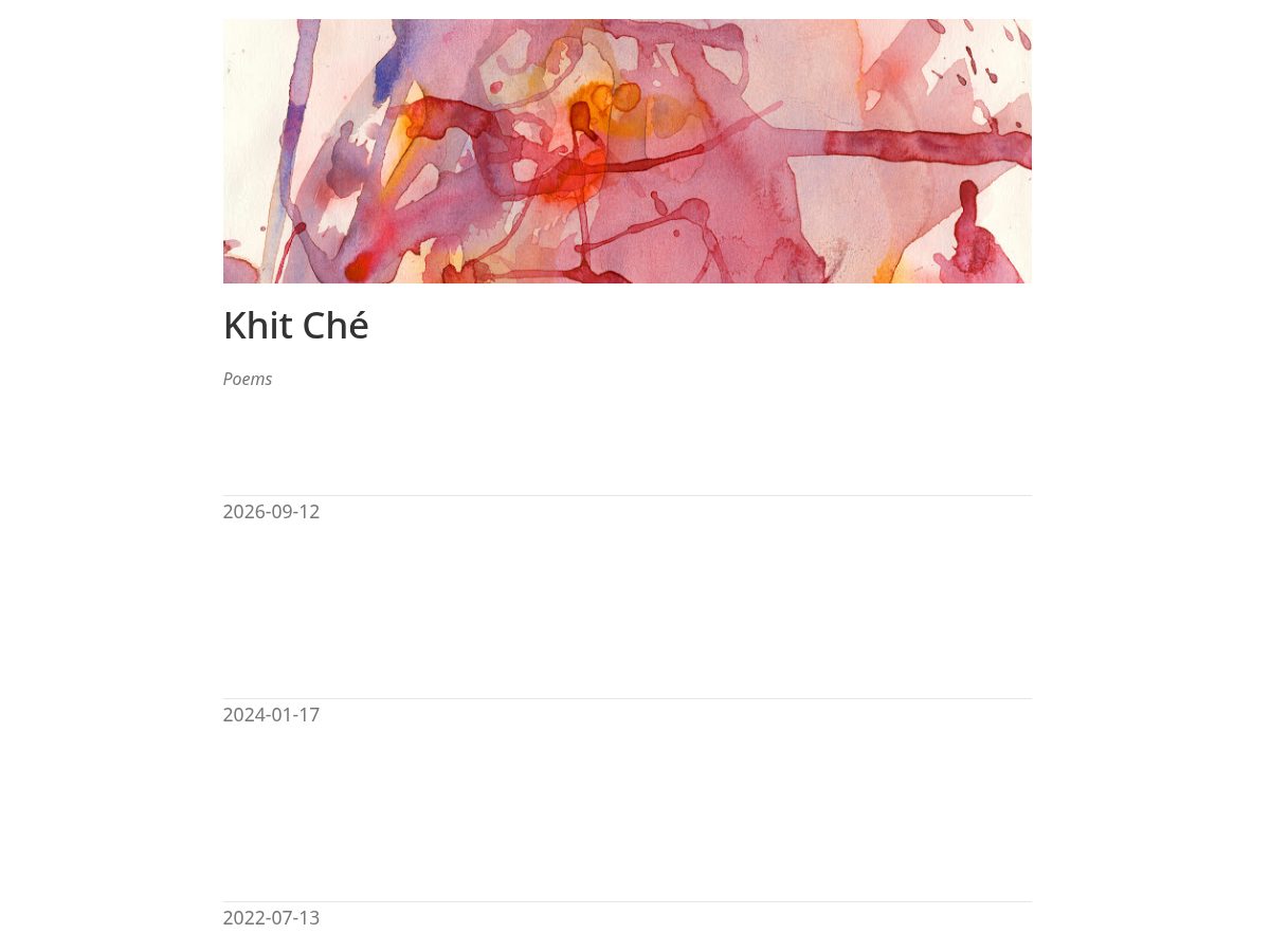 Landing-page snapshot of khitche.com