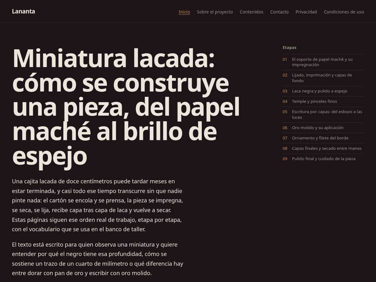 Landing-page snapshot of lananta.world