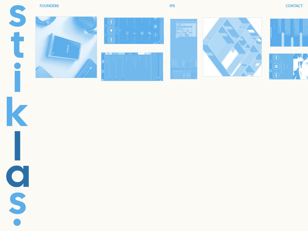 Landing-page snapshot of stiklasholdings.com
