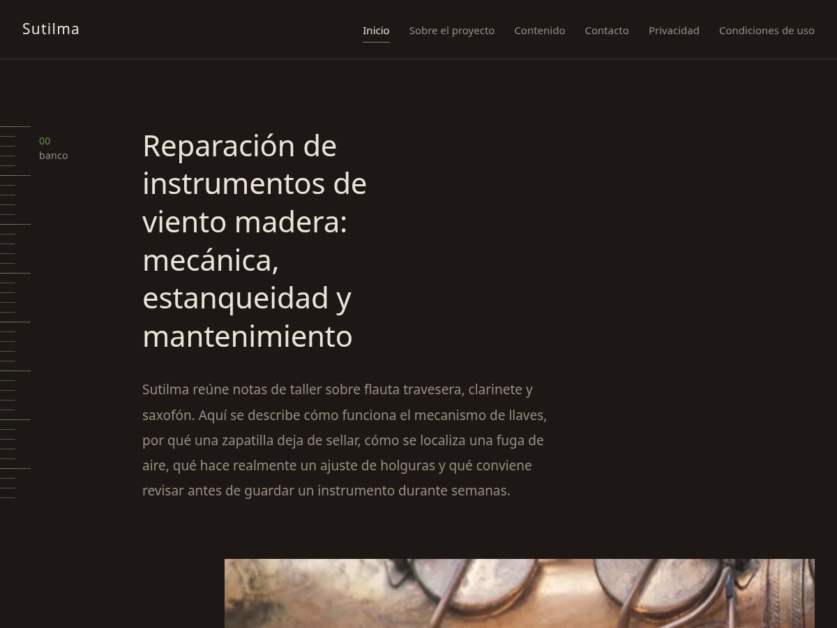 Landing-page snapshot of sutilma.world