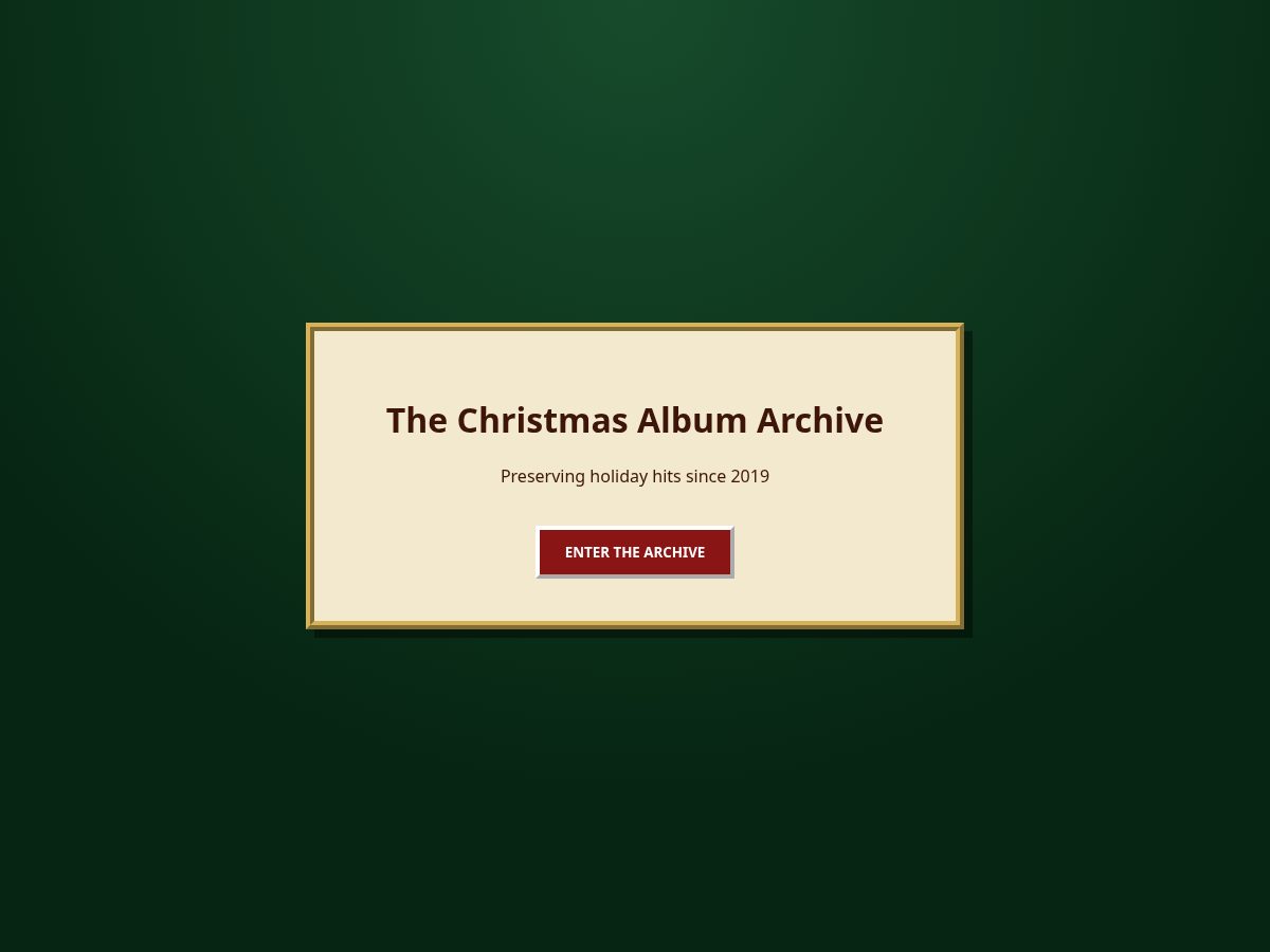 Landing-page snapshot of theroastedchestnuts.com
