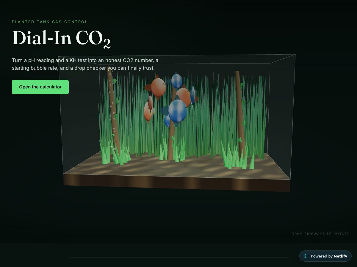 Landing-page snapshot of dialinco2.com