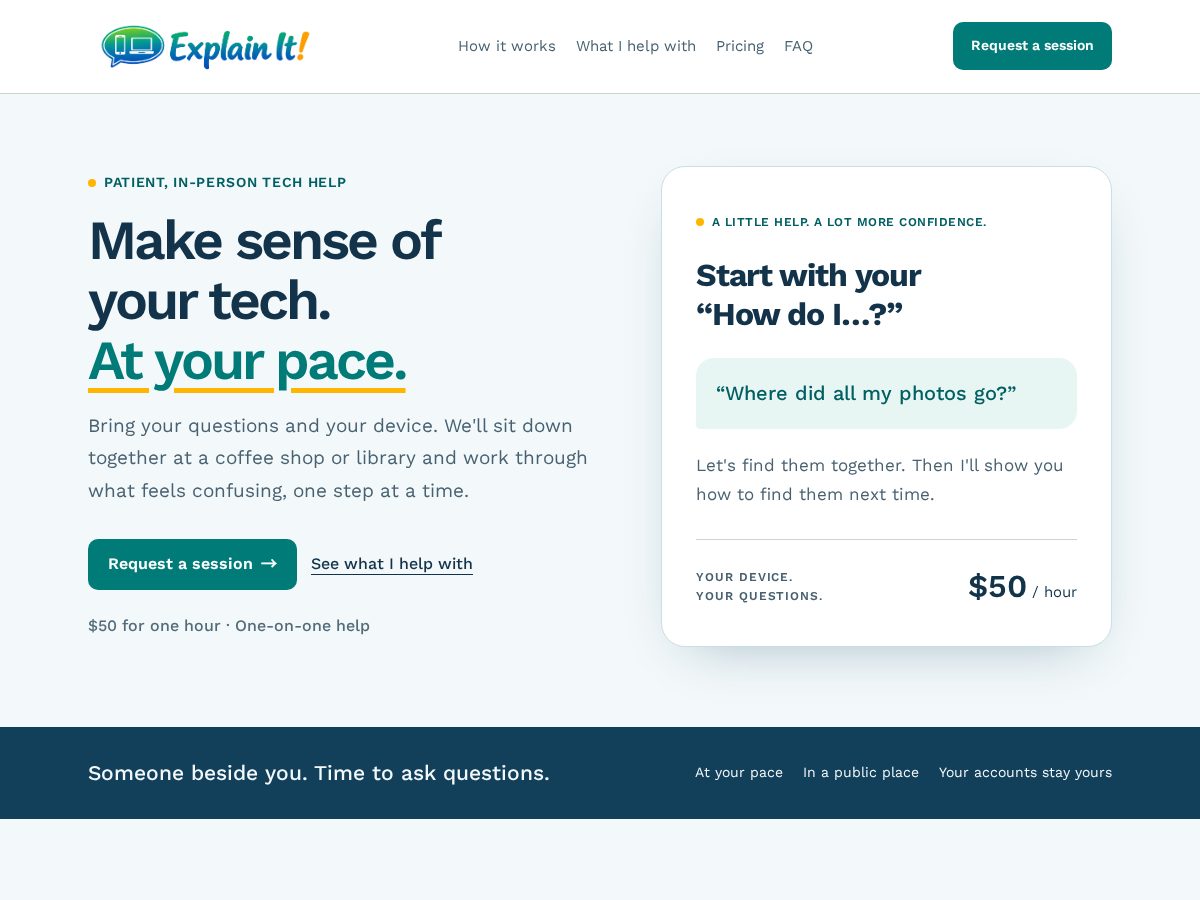 Landing-page snapshot of explainitmov.com