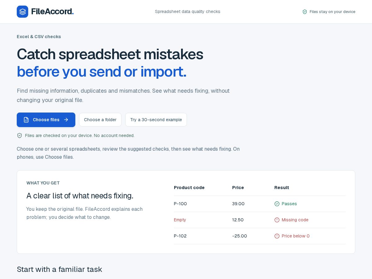 Landing-page snapshot of fileaccord.com