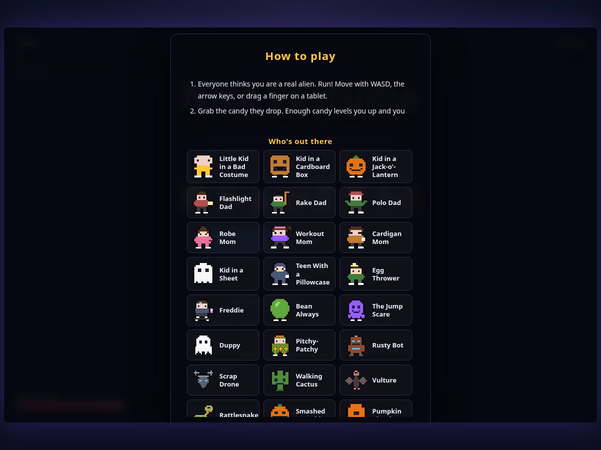 Landing-page snapshot of nicecostumegame.com