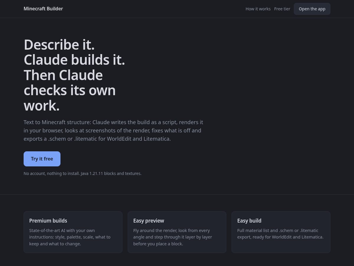 Landing-page snapshot of schemsmith.com