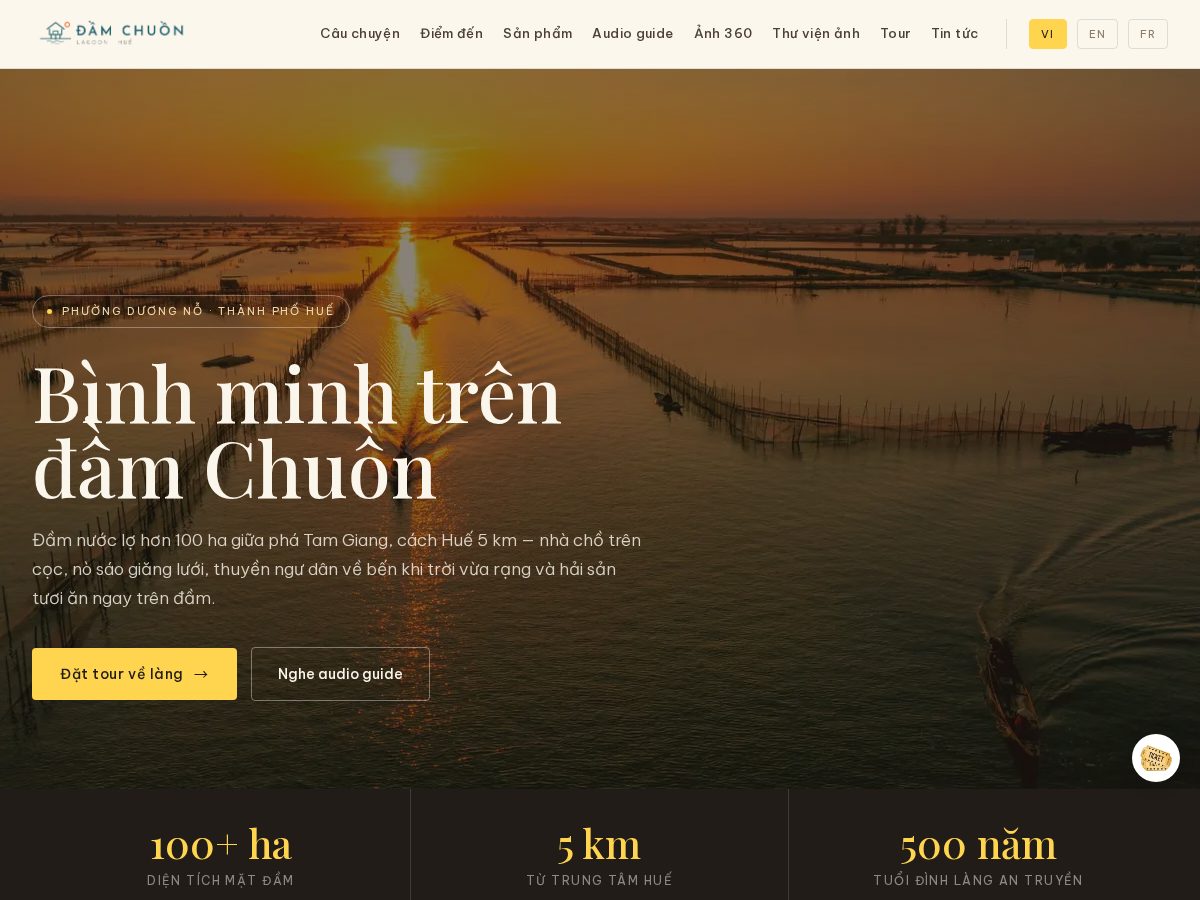 Landing-page snapshot of chuonlagoon.com