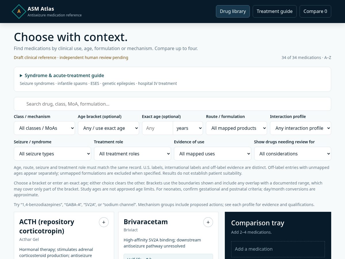 Landing-page snapshot of epilepsyrx.com