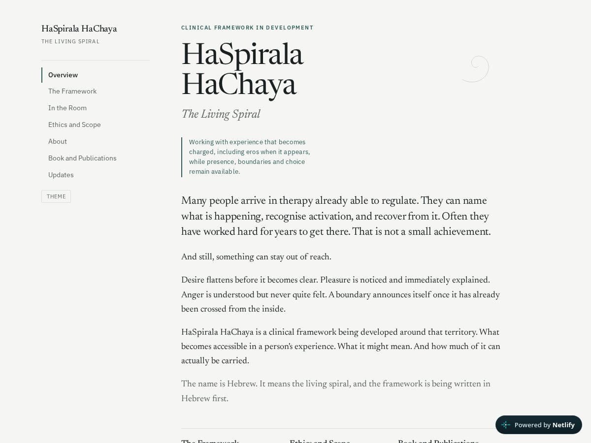 Landing-page snapshot of haspiralahachaya.com