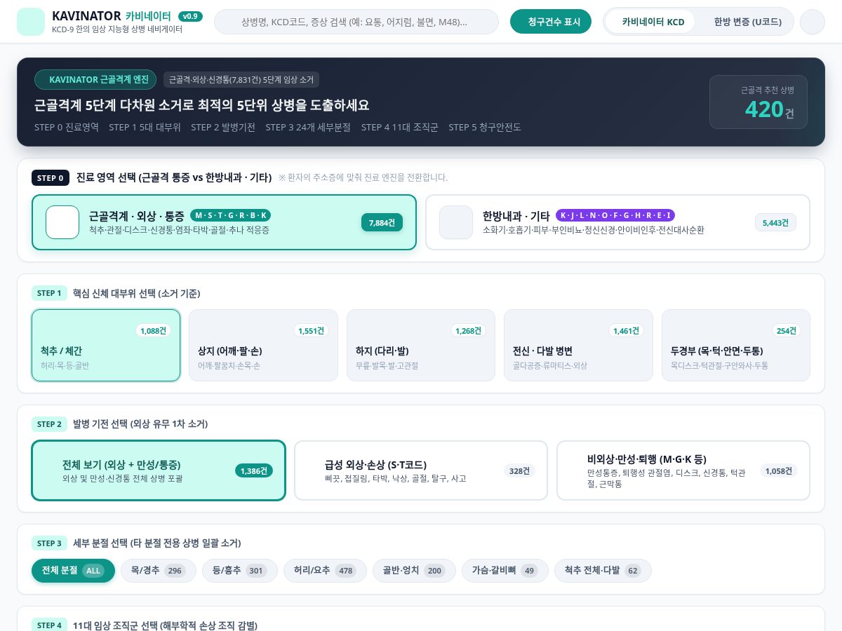 Landing-page snapshot of kavinator.com