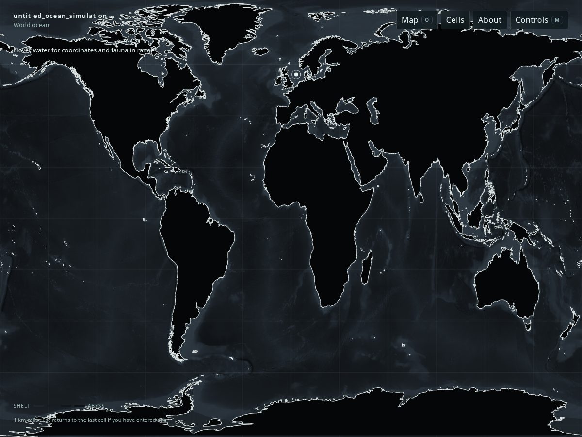 Landing-page snapshot of ocean-simulation.com