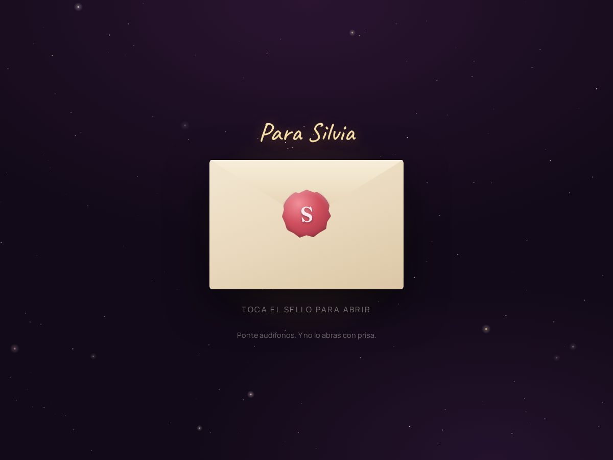 Landing-page snapshot of para-silvia.com