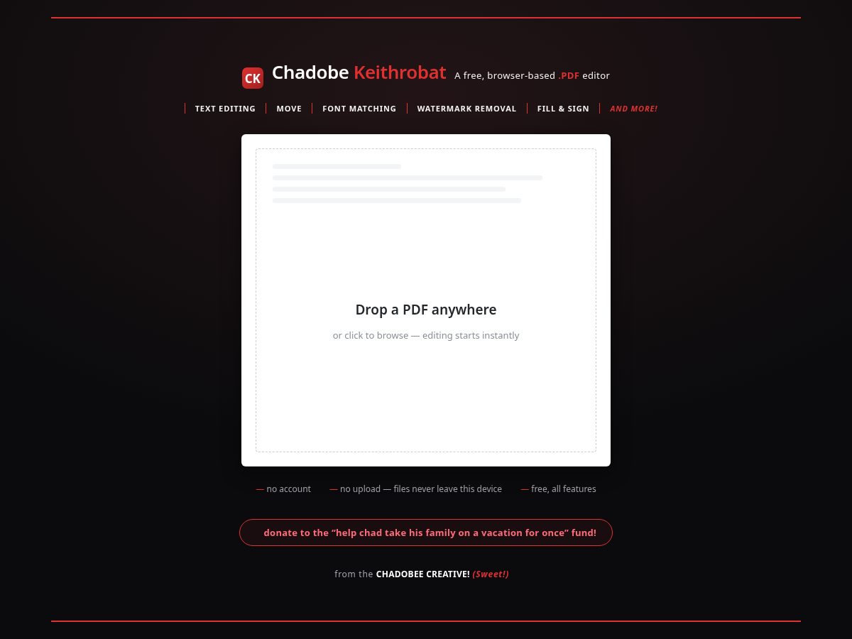 Landing-page snapshot of pdfyourmom.com