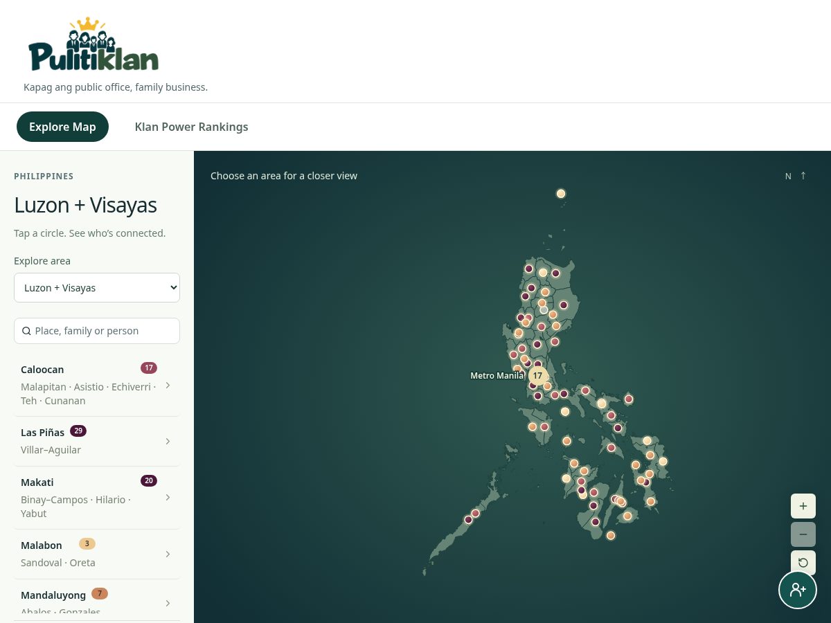 Landing-page snapshot of pulitiklan.com