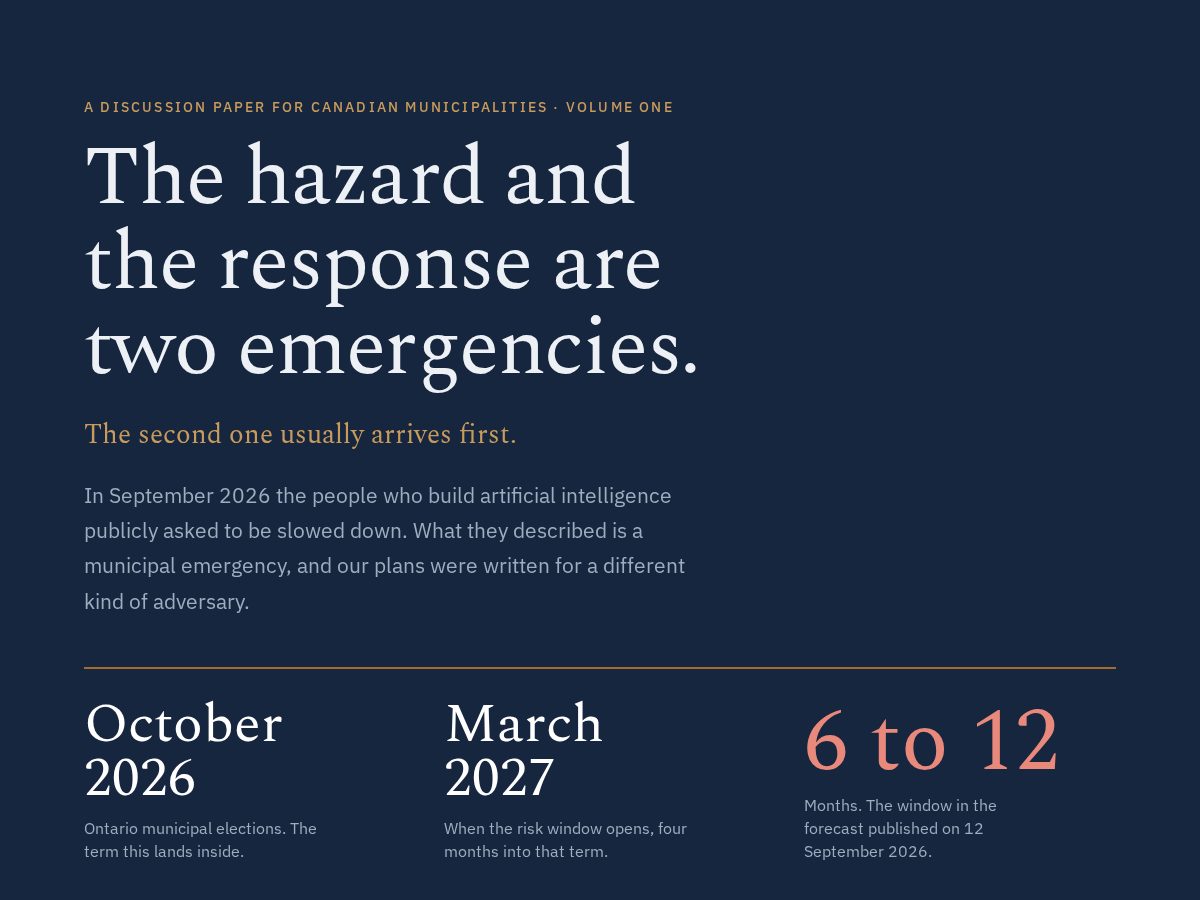 Landing-page snapshot of thesecondemergency.com