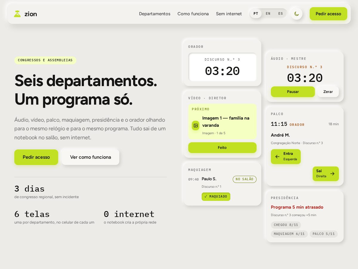 Landing-page snapshot of useappzion.com