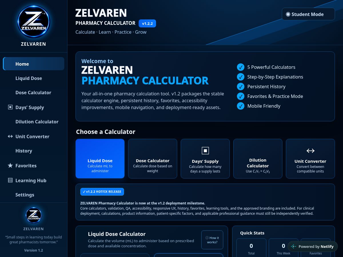 Landing-page snapshot of zelvaren.net