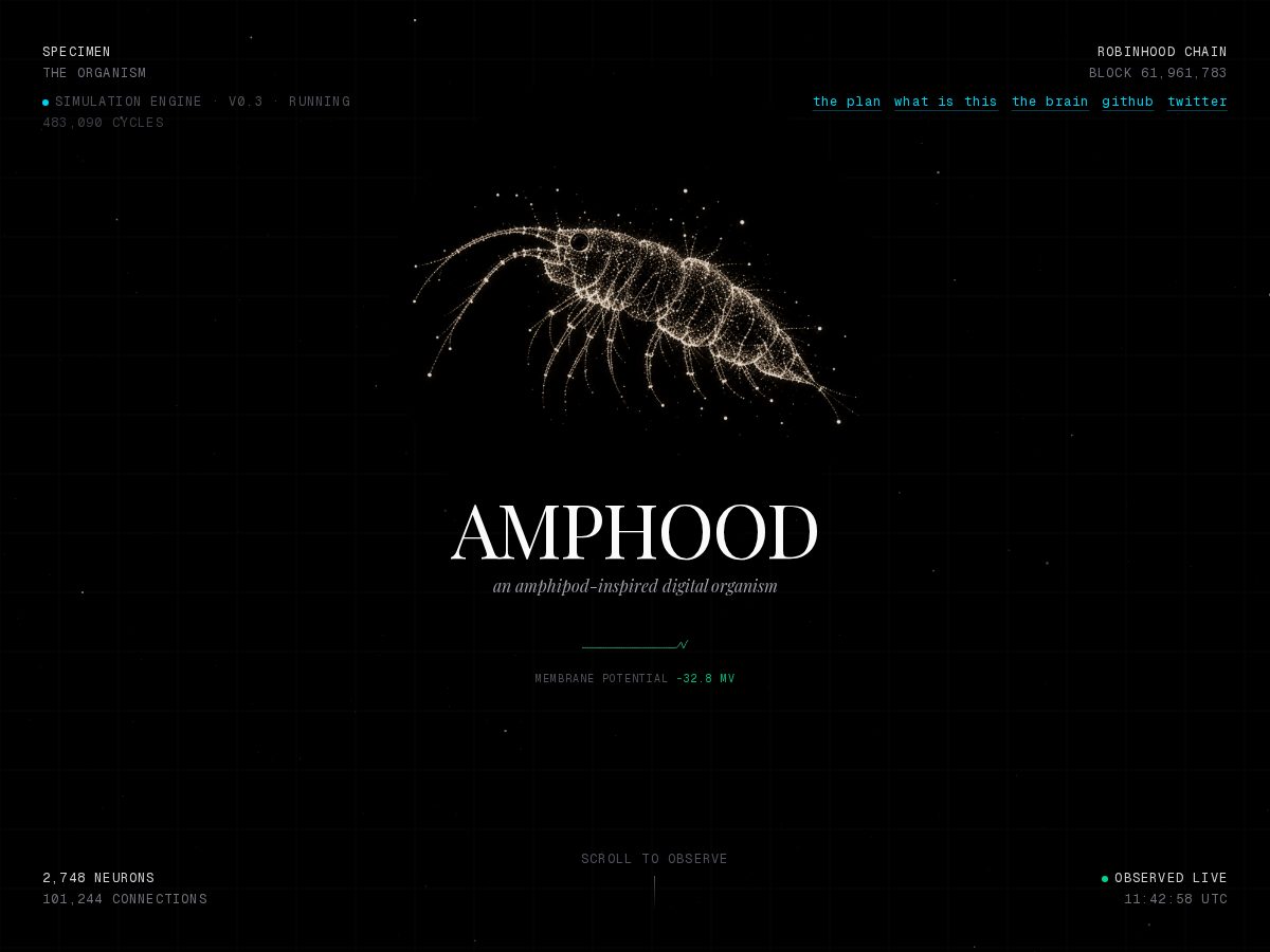 Landing-page snapshot of amphood.site