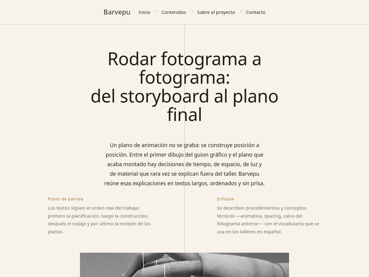 Landing-page snapshot of barvepu.world