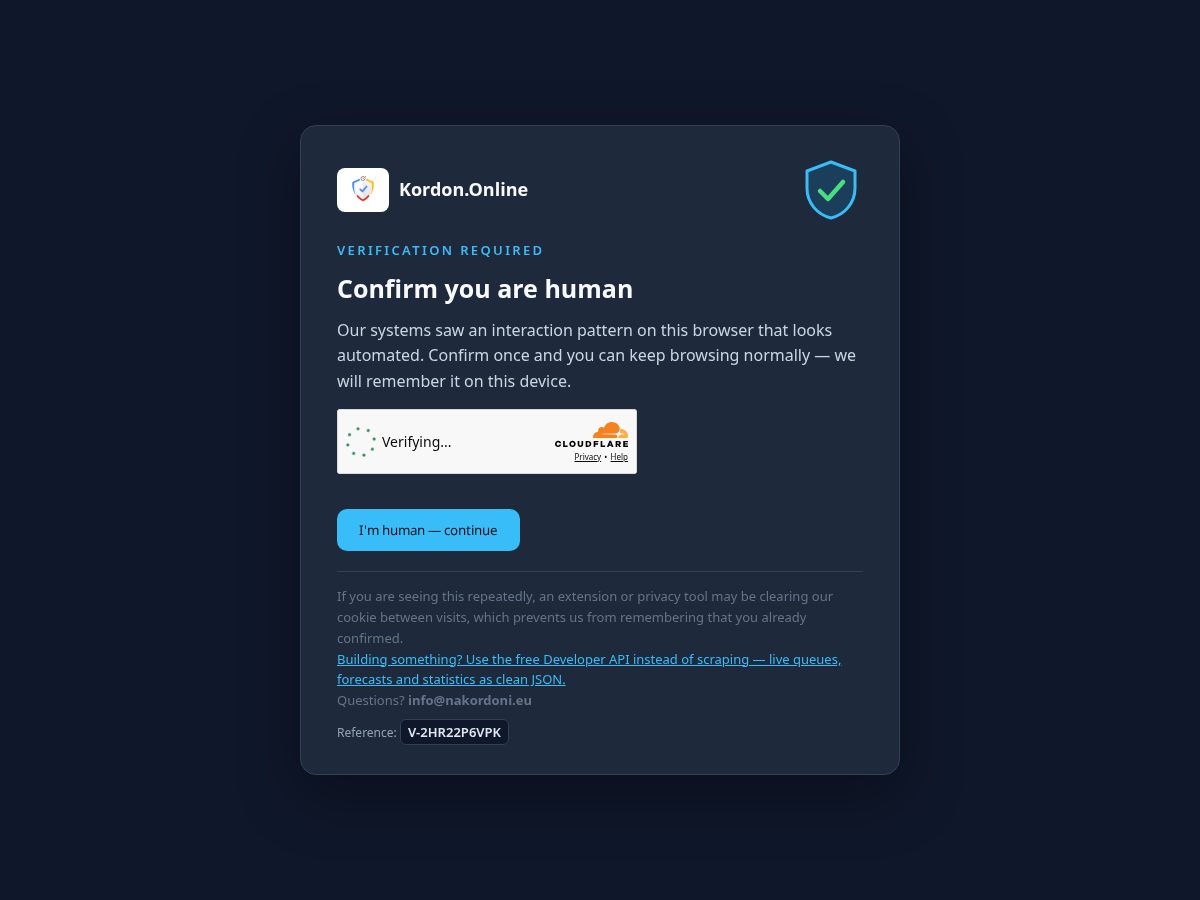 Landing-page snapshot of kordononline.com