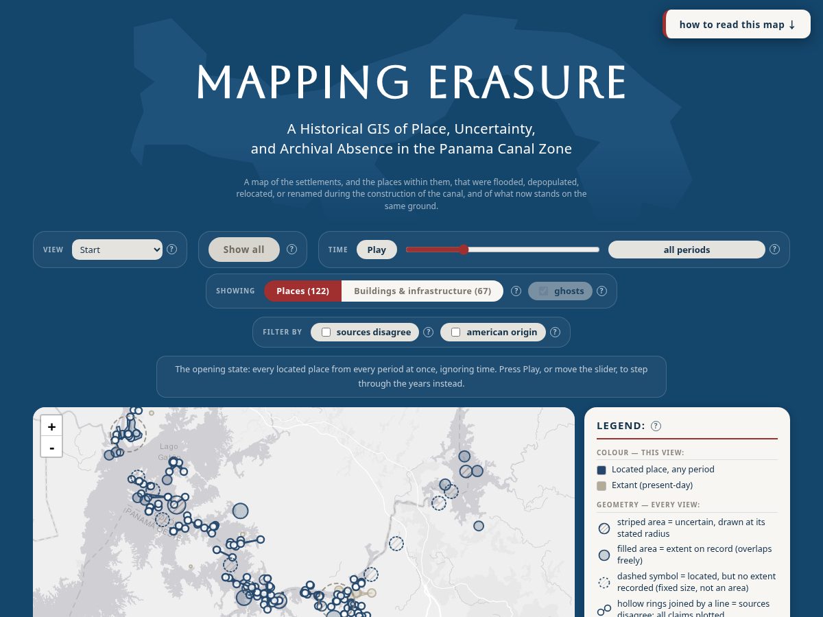 Landing-page snapshot of mappingerasure.com