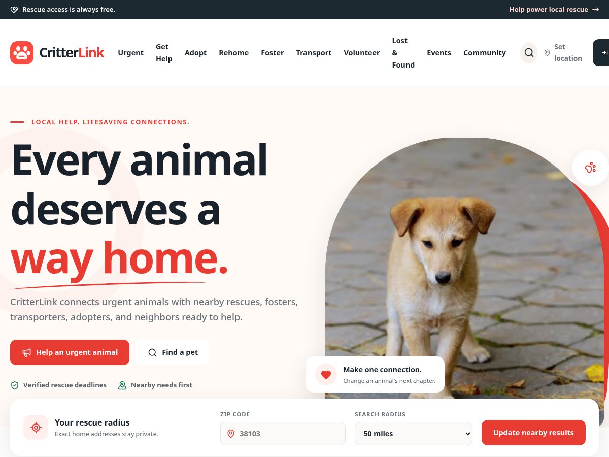 Landing-page snapshot of rugfx.com