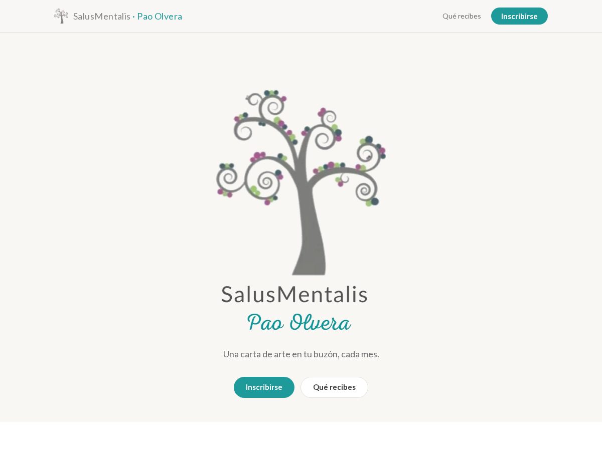 Landing-page snapshot of salusmentalis.com