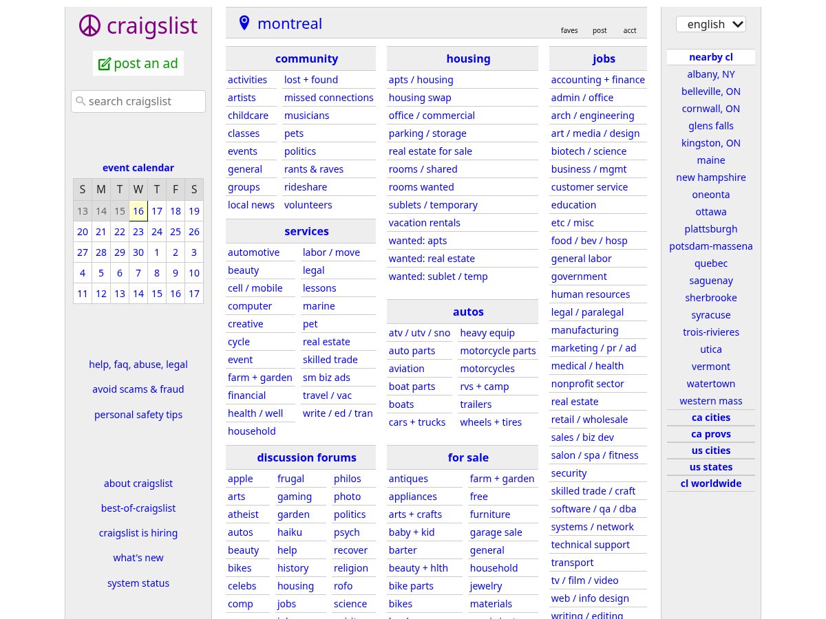 Landing-page snapshot of secure-craiglist.org