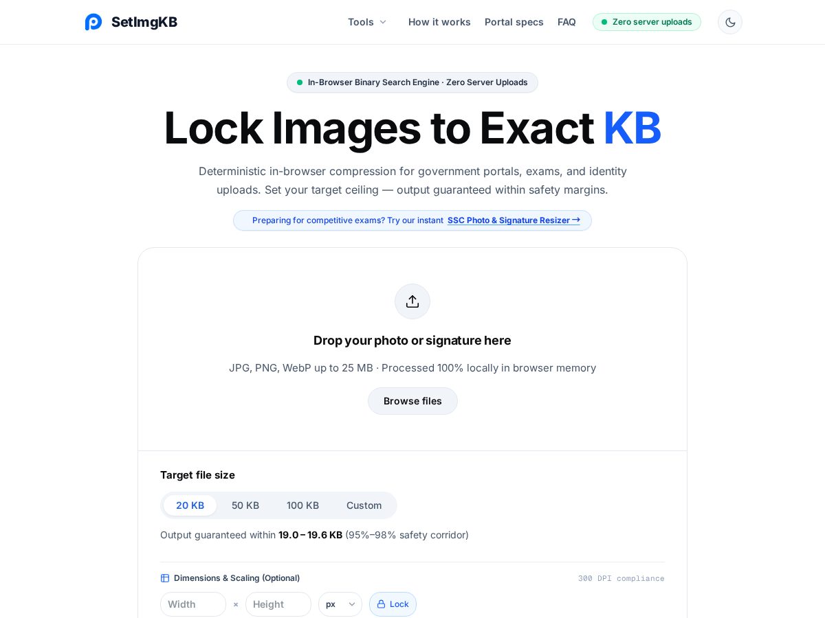 Landing-page snapshot of setimgkb.com