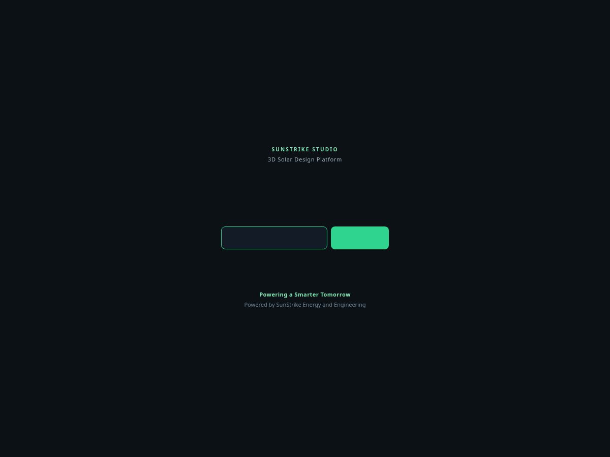 Landing-page snapshot of sunstrikeenergy.com