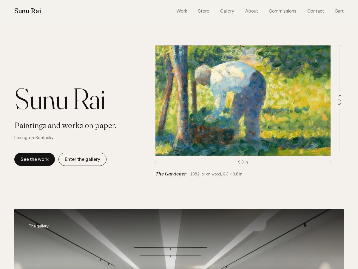 Landing-page snapshot of sunurai.com