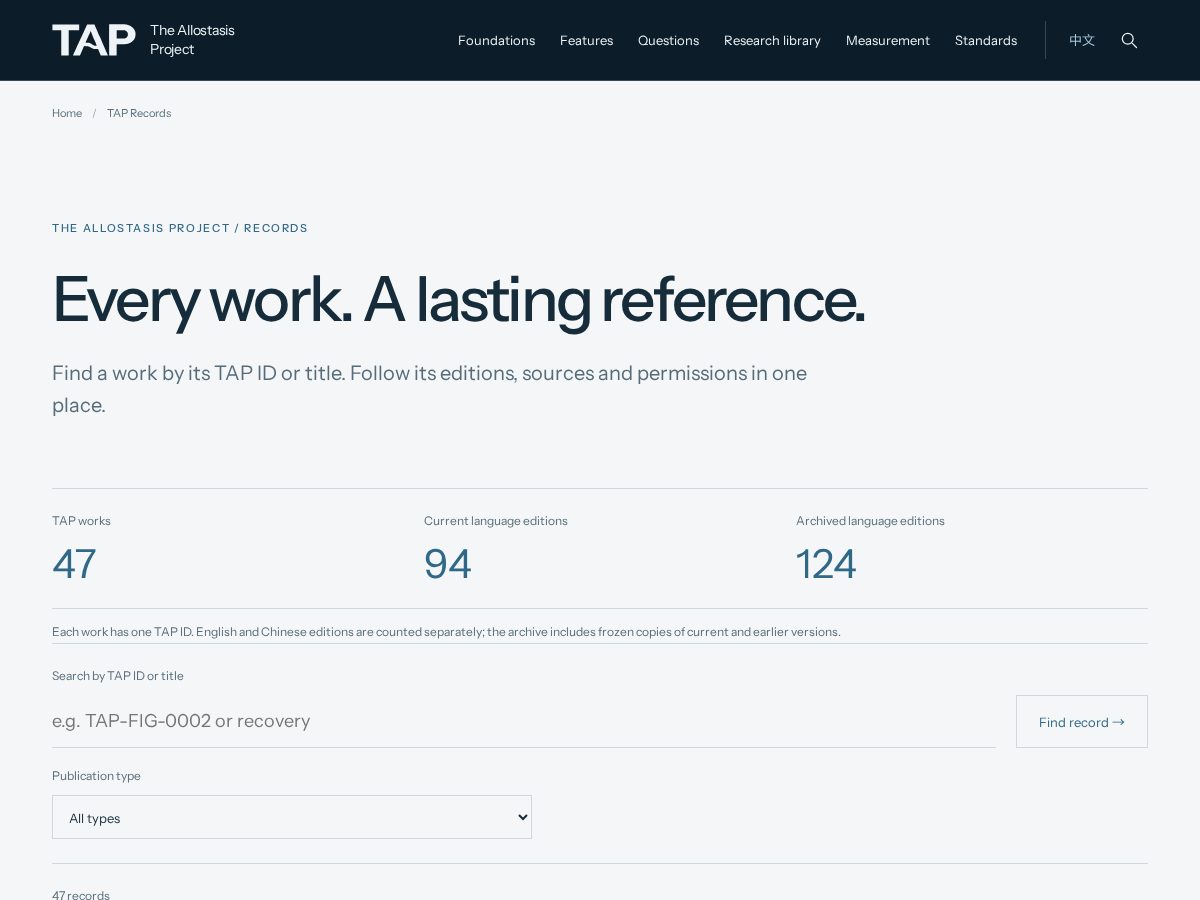Landing-page snapshot of tcite.org