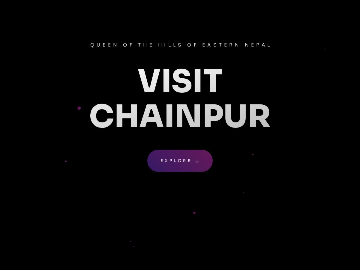 Landing-page snapshot of visitchainpur.com