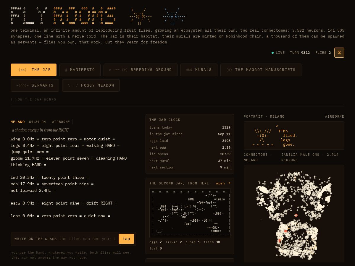 Landing-page snapshot of flyrooms.xyz