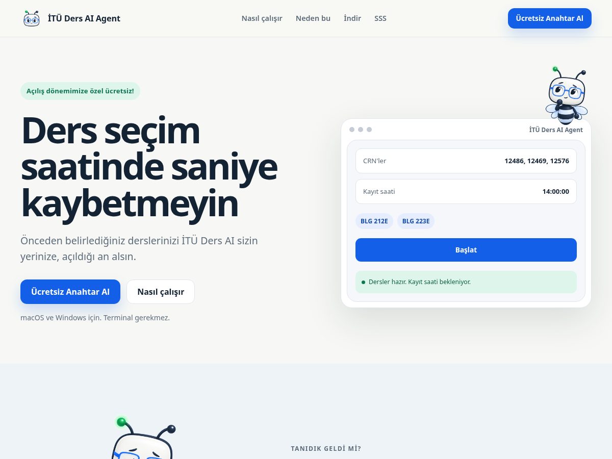 Landing-page snapshot of itudersal.com