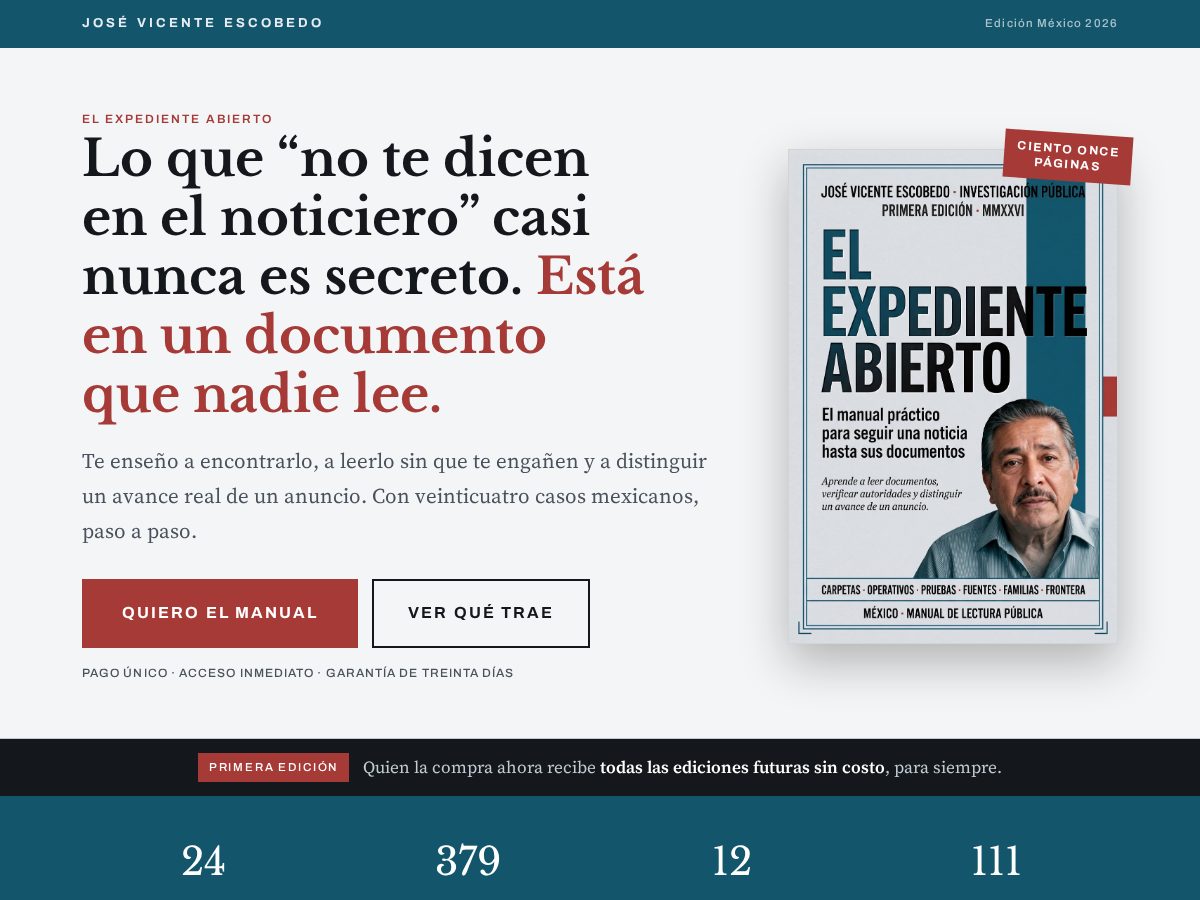 Landing-page snapshot of josevicente.site
