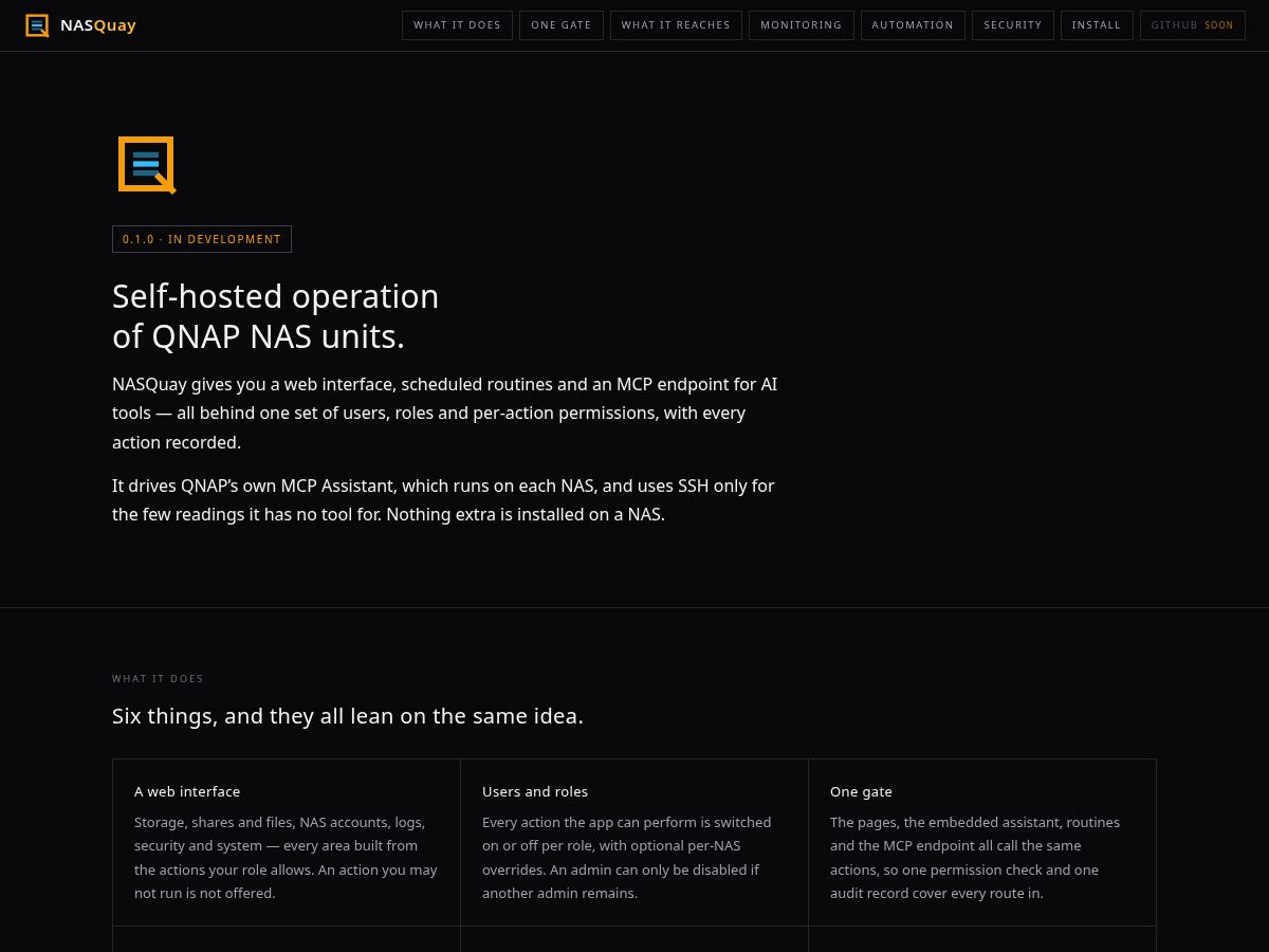 Landing-page snapshot of nasquay.com