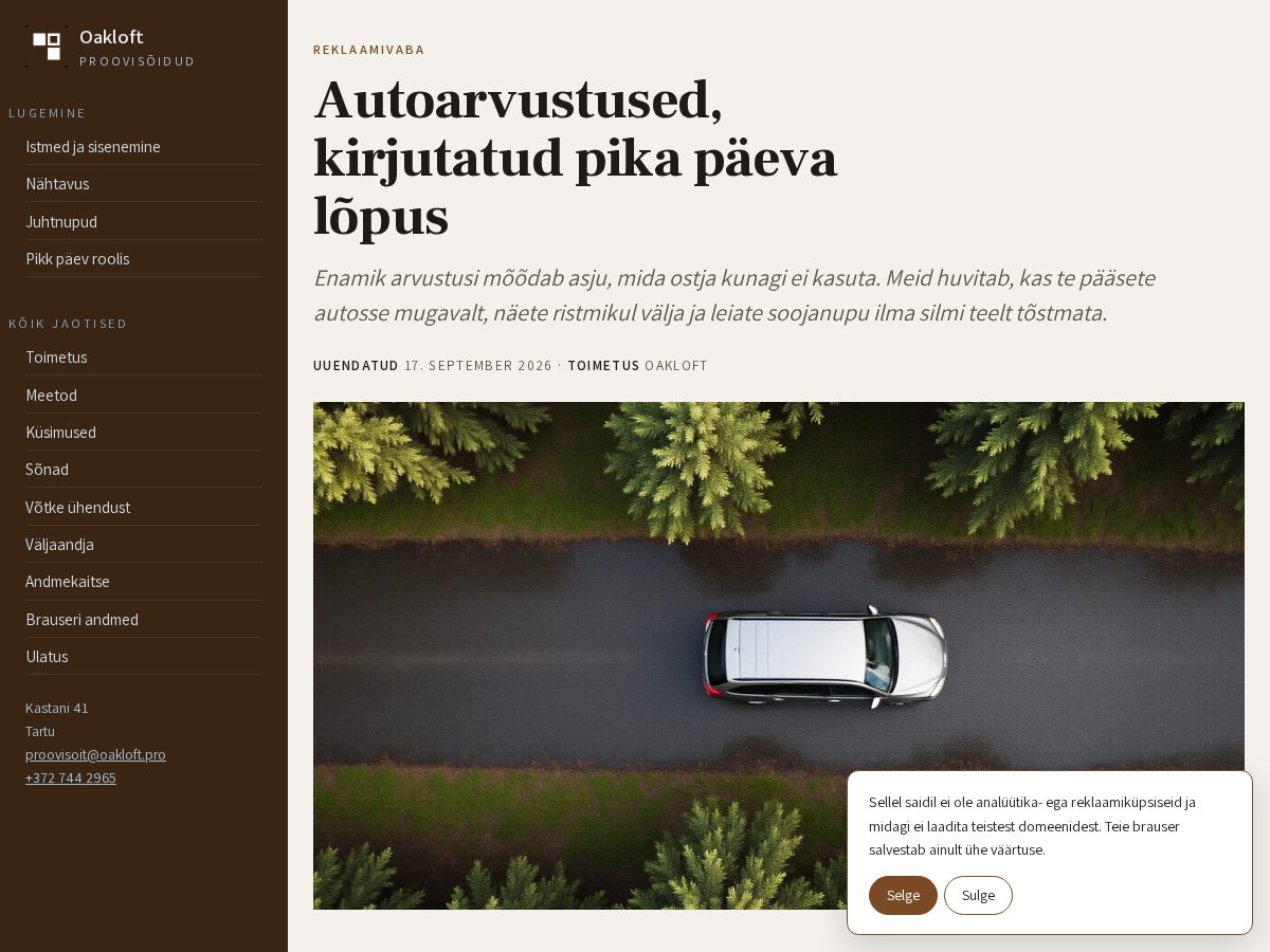 Landing-page snapshot of oakloft.pro